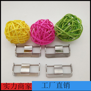 Boucle de montre en acier inoxydable 22 mm pour sacs, montres et artisanat - Product Image 3