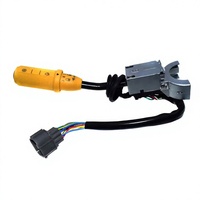 Interruptor Combinado Wanray para Retroexcavadora JCB 3CX 4CX 1400B 1550B, Interruptor de Luces y Limpiaparabrisas, Interruptor de Columna de Dirección 70170001