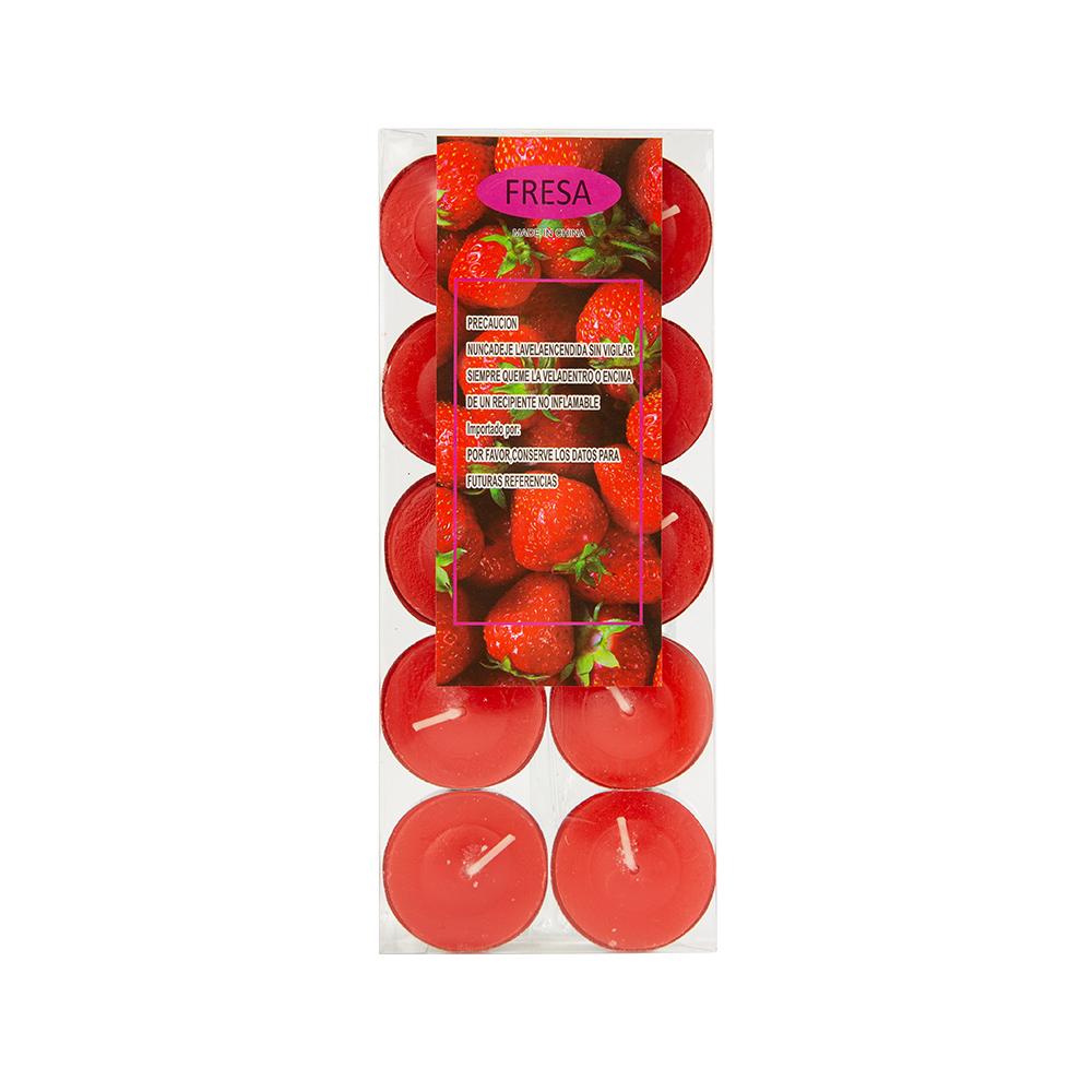 10 pièces-fraise