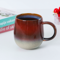 Fournisseur de la Chine Tasse à thé en céramique de couleur rouge émaillée au meilleur prix