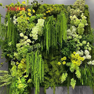 Vente en gros usine de fausse <span class=keywords><strong>plante</strong></span> suspendue au plafond en fleurs artificielles, branche d'Amaranthus Caudatus en laine pour la décoration d'arche de mariage - Product Image 3