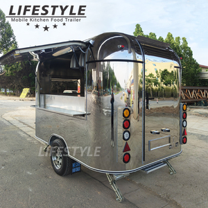 Camion De Comida Rapida Imbisswagen Hot Dog Ice Cream Coffee Truck Commercial Snack Fast Food Trailers Cuisine entièrement équipée - Product Image 3