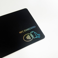 Cktrfd – nouveau Logo personnalisé coloré noir mat NFC cartes Business Pvc PVC cartes NFC Pvc