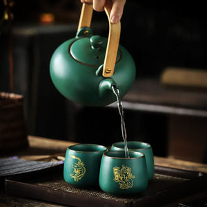 Shangyan Retro Ceramic <b>Tea</b> <b>Cup</b> <b>Large</b> Master <b>Cup</b> Kung Fu <b>Tea</b> <b>Cup</b> Chinese Style Single <b>Cup</b> Personalized Engraved Tasting <b>Cup</b> - Product Image 4