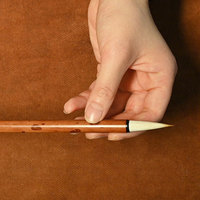 Pennello per Calligrafia Cinese a Pelo Misto Economico ed Efficiente, Scatola Regalo in Legno Personalizzata, Articoli Culturali all'Ingrosso