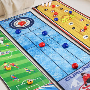 Juego de Mesa Multideportivo para Niños - Golf/<span class=keywords><strong>Bowling</strong></span>/Fútbol Curling, Juego Competitivo para 2 Jugadores, Juguete para Interiores/Exteriores - Product Image 2