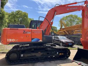 Excavadora pequeña y mediana, 95% nueva y de segunda mano, Hitachi ZX130, maquinaria de construcción con certificación CE. - Product Image 6