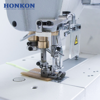 Machine à Coudre HK-500-01CBD à Entraînement Direct Grande Vitesse pour Usage Domestique Nouvelle Surjeteuse Interlock Point de Recouvrement Configuration Plate Moteur