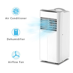 10,000 BTU 3-in-1 Floor <b>AC</b> <b>Unit</b> With 2 Fan Speeds Mobile Camping Office Standing Little Air Conditioner <b>Portable</b> for House - Product Image 6