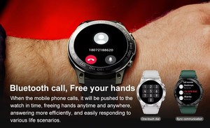 Reloj deportivo DM50 Moda 1,43 pulgadas AMOLED HD Pantalla táctil completa BT Llamada Oxígeno en sangre Monitoreo del ritmo cardíaco NFC Reloj inteligente <span class=keywords><strong>2022</strong></span> - Product Image 3