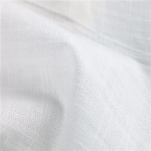 Tela Antideslizante Blanca Natural 24s, Tela Lavada para Camisas, Vestidos y Pantalones, Material a Cuadros Tie-Dye - Product Image 5