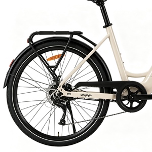 Bicicleta Eléctrica Urbana de 28 Pulgadas con Cuadro de Acero, Motor Trasero de 7 Velocidades y 350W, Batería de Litio Integrada, Asistencia al Pedaleo, 25km/h - Product Image 5