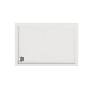 Kamalu Blanc 75x90 Cabine de douche ultra-mince en polyacrylique Design moderne Plateau en fibre de verre XPS étanche pour salle de douche d'hôtel - Product Image 1