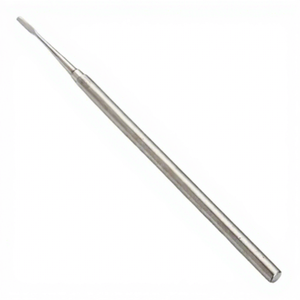 Ciseau dentaire en acier inoxydable avec poignée moletée, instrument parodontal de classe I, argenté, prix abordable - Product Image 1