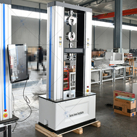Machine d'essai universelle 100 kN WDW-100D, contrôle informatisé pour les essais de traction et de compression des métaux/plastiques/caoutchoucs