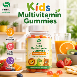 Vitaminas Multivitamínicas en Gomitas para Niños de Marca Privada OEM ODM, Fórmula <span class=keywords><strong>con</strong></span> Vitaminas A, <span class=keywords><strong>B</strong></span>, C, D, <span class=keywords><strong>Zinc</strong></span> <span class=keywords><strong>y</strong></span> <span class=keywords><strong>Hierro</strong></span>, Suplemento Nutricional Diario para Niños - Product Image 1