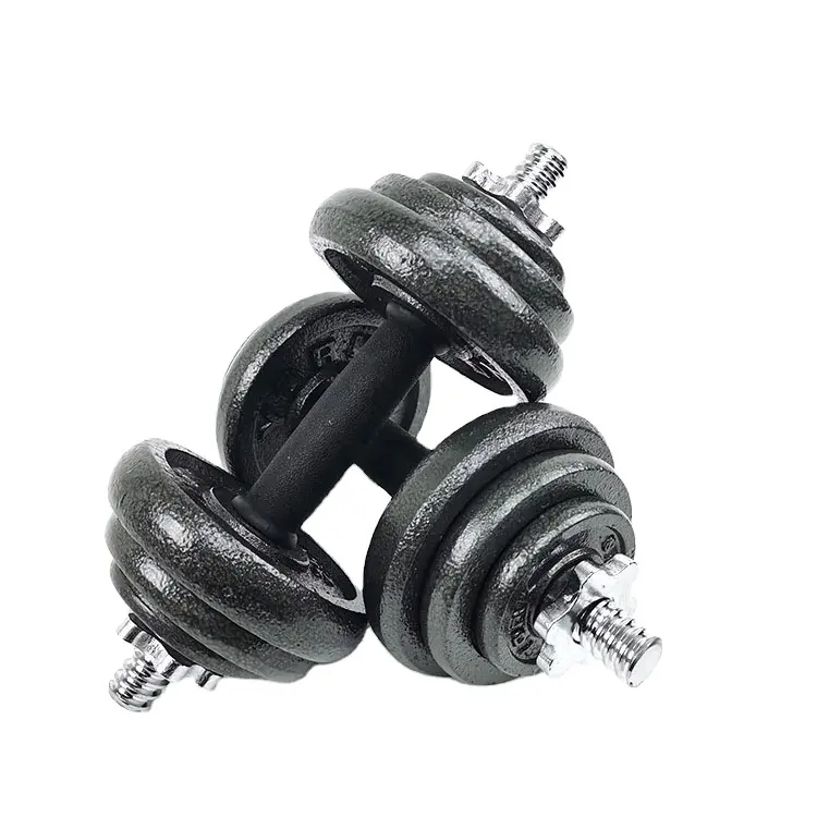 15-50KG 2024 hot sale Gym Fitness Equipment Juego de mancuernas Weight Lifting Adjustable Baking varnish Dumbell Set gym home