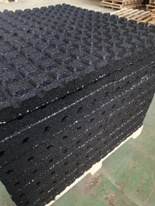 Revêtement en caoutchouc antidérapant résistant à l'usure, revêtement de sol en plastique, installation par clic, utilisation en intérieur, tapis en caoutchouc de 20 mm d'épaisseur - Product Image 6