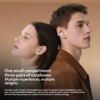 Écouteurs Bluetooth 5.4 B115 3-en-1 à succès – 3 paires d'écouteurs intra-auriculaires avec son haute qualité, design étanche et longue autonomie de la batterie