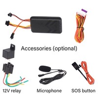 Mini Rastreador GPS 4G, Sistema de Rastreo Vehicular, Impermeable, GSM, Parada Remota, para Flota de Autos, Camiones, Remolques, LTE CAT M1, 1 Año de Garantía