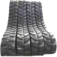 Cadena de Repuesto de Goma Resistente de Primera Calidad para Miniexcavadoras Kubota Modelos U15 U17 U25 U30 U35