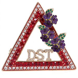 <span class=keywords><strong>เข็มกลัด</strong></span>สมาคมเดลต้าซิกม่า-DST <span class=keywords><strong>เข็มกลัด</strong></span>พีระมิดสีม่วงสไตล์แอฟริกัน - Product Image 2