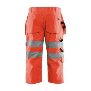 BLAKLADER - 153918115500D116 Pantalones cortos de pirata de alta visibilidad Rojo-EAN 7330509874936 ROPA DE TRABAJO DE 2017 - Product Image 2
