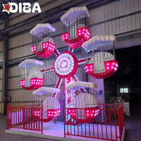 Grande Roue Miniature Populaire pour Enfants de 5 à 10 Ans – Manège Extérieur pour Centres de Divertissement Familial et Parcs à Thème