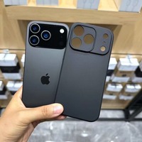 Coques antichoc pour téléphones portables de la série Q à surface mate pour iPhone 17 16 Pro Max – Housse de protection anti-rayures