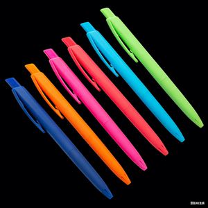 High Quality Persol 1.0mm Promotion <b>Colorful</b> School Stationery Ballpoint <b>Pen</b> Custom Logo Gift <b>Pen</b> Plastic Rubber Coating - Product Image 1