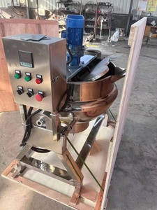 Olla Eléctrica para Hacer Mermelada de Frutas, con Calentamiento a Gas, para Dulces y Gastronomía, con Mezclador - Product Image 3