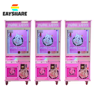 Vente en gros Nouveau style de machine à griffes pour cadeaux Jeux à pièces Machine de jeu d'arcade pour cadeaux