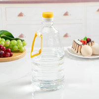 Botella de Plástico para Aceite de Cocina de 5L, de Alta Claridad, a Prueba de Fugas, con Sello Seguro, para Uso Familiar, Venta al por Mayor