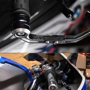 Protège-mains athlétiques anti-vent Double R Bullhorn avec poignée anti-chute pour BMW S1000RR S1000R S1000XR - Product Image 5