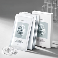 Masque en tissu hydratant au collagène anti-âge et éclaircissant pour femmes - Masque facial OEM en marque blanche