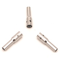 Servicios Mecánicos de Mecanizado CNC Personalizados en Acero Inoxidable y Aluminio, Fresado y Torneado de 5 Ejes, Tolerancia de Precisión de 0.01-0.02mm