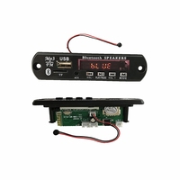 Module Lecteur Audio Numérique JK6836BT-MIC, Carte de Enregistrement USB MP3, Module Lecteur/Enregistreur MP3 FM avec Carte SD