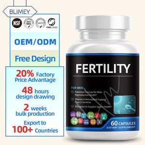 사용자 정의 남자 비옥 캡슐 천연 유기농 남자 초본 마카 인삼 약 비옥 한 정제 - Product Image 1