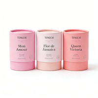 Boîte d'expédition en tube de papier écologique personnalisable Emballage durable de thé et d'esprit respectueux de l'environnement Café vin Vodka personnalisé