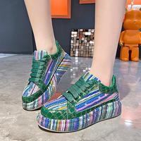 Zapatillas Deportivas Modernas y a la Moda, Coloridas y Brillantes, Nuevas, de Malla, Cómodas y Transpirables