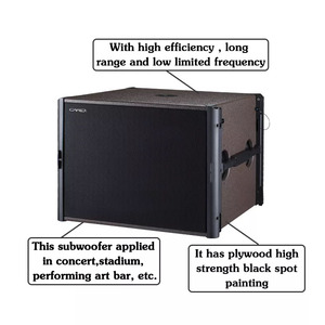 ระบบเสียง PA ภายในและภายนอกอาคาร ระดับมืออาชีพ ลำโพง 600w แบบ 2 ทาง ขนาด 8 นิ้ว คู่ สำหรับโรงยิม - Product Image 2