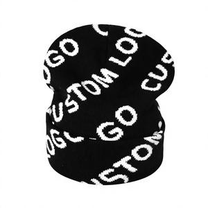 Gorros de lana personalizados de fábrica OEM con bordado para marcas de ropa urbana estadounidenses. - Product Image 2