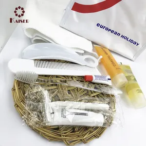 Phòng tắm du lịch kit du lịch vệ sinh bộ kit khách sạn dầu gội điều hòa lược bàn chải đánh răng Kit