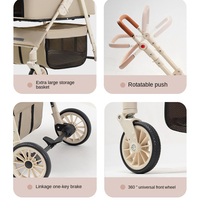 Poussette pour chat, poussette pour animaux de compagnie d'extérieur, transporteurs et produits de voyage pour chiens et animaux de compagnie, poussette double pour animaux de compagnie