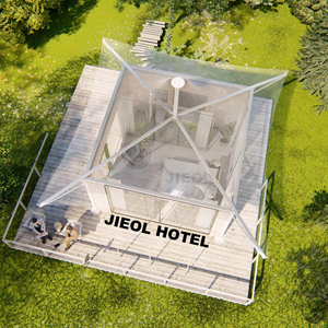 Lujosas casas de tiendas de hotel para centros turísticos de playa al aire libre y exposiciones Cómodas tiendas familiares semipermanentes de doble capa - Product Image 1