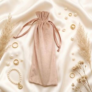 Luxury Dust Bag Premium Velvet Drawstring Pouch for Jewelry <b>Ring</b> Reusable Advertising Gift Packaging <b>Wedding</b> Gift Totebag - Product Image 5