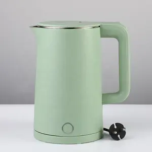 Atacado Household 2.3L Green Water Chaleira Elétrica Thermo Pot Chaleira De Água Elétrica De Aço Inoxidável