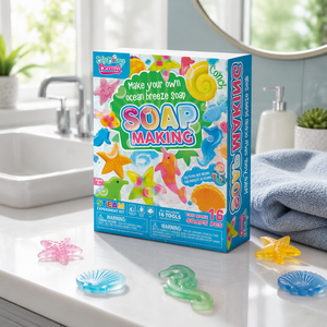 ผู้ผลิตชุด<span class=keywords><strong>ก</strong></span>ารเรียนรู้ ODM/OEM ของ BIG BANG BEAUTY |   ชุดอุป<span class=keywords><strong>ก</strong></span>รณ์วิทยาศาสตร์สบู่ทะเลสำหรับโรงเรียน STEAM วัสดุการเรียนรู้และการทดลองผสมสี - Product Image 1
