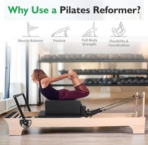 CZFITT Venta Directa de Fábrica, Barra de Ejercicios Ajustable de Aleación de Aluminio, Máquina de Fitness Reformer Negra, Reformer de Aluminio para Pilates - Product Image 6