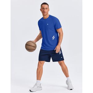Camiseta Deportiva de Secado Rápido para Hombre FOXA, Manga Corta, Absorbe la Humedad, para Gimnasio y Entrenamiento - Product Image 5